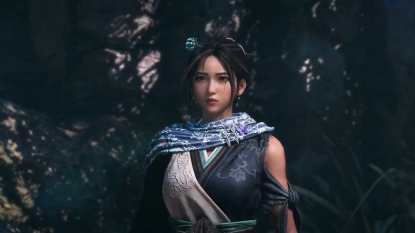 《卧龙2:凤火连天》黄月英亮相:蓝白服饰颜值出众